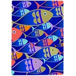 Sea Fish Illustrations A4 Acrylic Clipboard Back