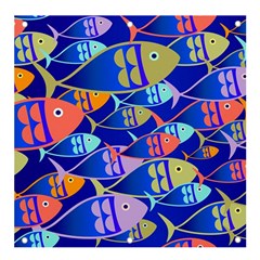 Sea Fish Illustrations Banner And Sign 4  X 4 