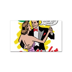 G Is For Gaslight Funny Dance1-01 Sticker Rectangular (100 pack)