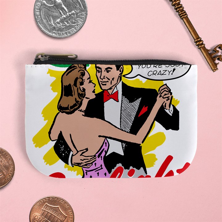 G Is For Gaslight Funny Dance1-01 Mini Coin Purse