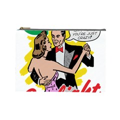 G Is For Gaslight Funny Dance1-01 Cosmetic Bag (Large)