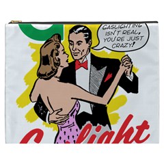 G Is For Gaslight Funny Dance1-01 Cosmetic Bag (XXXL)