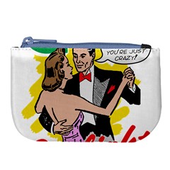 G Is For Gaslight Funny Dance1-01 Large Coin Purse