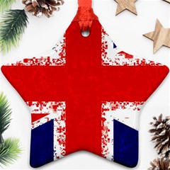 Union Jack London Flag Uk Ornament (star)