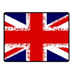 Union Jack London Flag Uk Fleece Blanket (small) by Celenk