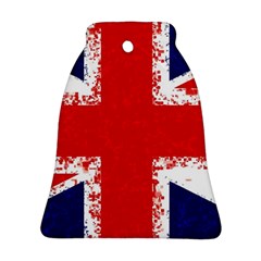 Union Jack London Flag Uk Bell Ornament (two Sides) by Celenk