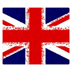 Union Jack London Flag Uk Two Sides Premium Plush Fleece Blanket (small) by Celenk