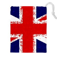 Union Jack London Flag Uk Drawstring Pouch (4xl) by Celenk