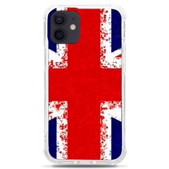 Union Jack London Flag Uk Iphone 12 Mini Tpu Uv Print Case	 by Celenk