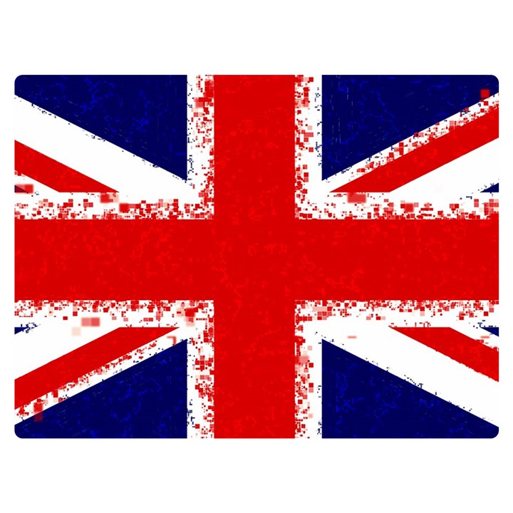 Union Jack London Flag Uk Premium Plush Fleece Blanket (Extra Small)