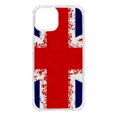 Union Jack London Flag Uk Iphone 14 Tpu Uv Print Case by Celenk