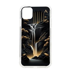 Waterfall Water Nature Springs Iphone 11 Tpu Uv Print Case by Simbadda