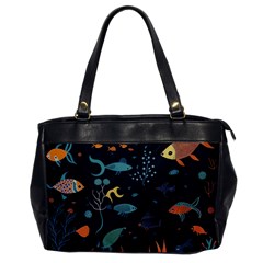 Underwater Ocean Animals Sea Oversize Office Handbag by Simbadda