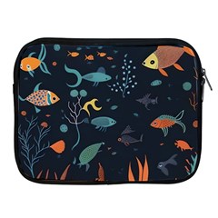 Underwater Ocean Animals Sea Apple Ipad 2/3/4 Zipper Cases by Simbadda