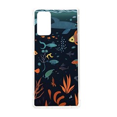 Underwater Ocean Animals Sea Samsung Galaxy Note 20 Tpu Uv Case by Simbadda