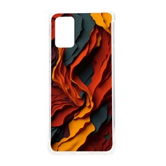 Abstract Colorful Waves Painting Art Samsung Galaxy S20plus 6 7 Inch Tpu Uv Case by Simbadda