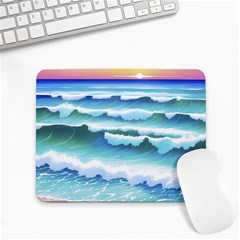 Ocean Sea Waves Beach Small Mousepad by Simbadda