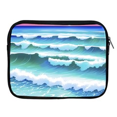 Ocean Sea Waves Beach Apple Ipad 2/3/4 Zipper Cases by Simbadda