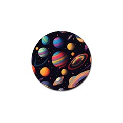 Planet Star Fantasy Golf Ball Marker (10 Pack) by Simbadda