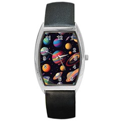 Planet Star Fantasy Barrel Style Metal Watch by Simbadda