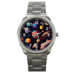 Planet Star Fantasy Sport Metal Watch by Simbadda