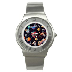 Planet Star Fantasy Stainless Steel Watch by Simbadda