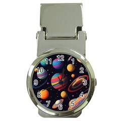 Planet Star Fantasy Money Clip Watches by Simbadda