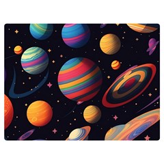 Planet Star Fantasy Premium Plush Fleece Blanket (extra Small) by Simbadda