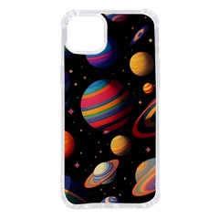 Planet Star Fantasy Iphone 14 Plus Tpu Uv Print Case by Simbadda