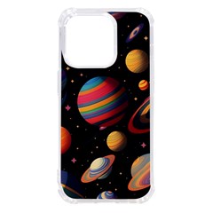 Planet Star Fantasy Iphone 14 Pro Tpu Uv Print Case by Simbadda