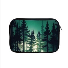 Magic Pine Forest Night Landscape Apple Macbook Pro 15  Zipper Case by Simbadda