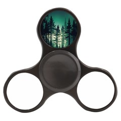 Magic Pine Forest Night Landscape Finger Spinner by Simbadda