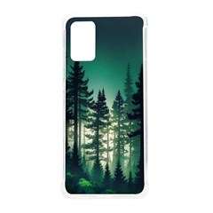 Magic Pine Forest Night Landscape Samsung Galaxy S20plus 6 7 Inch Tpu Uv Case by Simbadda