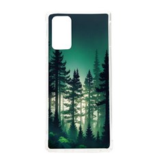 Magic Pine Forest Night Landscape Samsung Galaxy Note 20 Tpu Uv Case by Simbadda