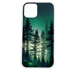 Magic Pine Forest Night Landscape Iphone 12 Pro Max Tpu Uv Print Case by Simbadda