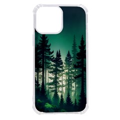 Magic Pine Forest Night Landscape Iphone 13 Pro Max Tpu Uv Print Case