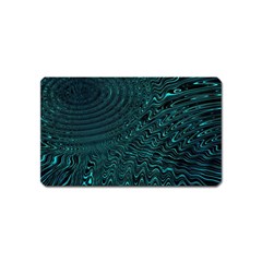 Wave Circle Ring Water Magnet (name Card) by Simbadda