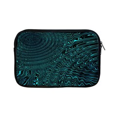 Wave Circle Ring Water Apple Ipad Mini Zipper Cases by Simbadda