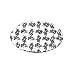 Alien Creatures Dance Pattern Sticker Oval (10 Pack) by dflcprintsclothing