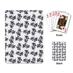 Alien Creatures Dance Pattern Playing Cards Single Design (rectangle) by dflcprintsclothing