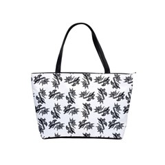 Alien Creatures Dance Pattern Classic Shoulder Handbag by dflcprintsclothing