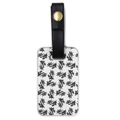 Alien Creatures Dance Pattern Luggage Tag (one Side) by dflcprintsclothing