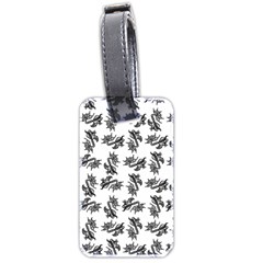 Alien Creatures Dance Pattern Luggage Tag (two Sides) by dflcprintsclothing