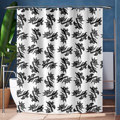 Alien Creatures Dance Pattern Shower Curtain 60  X 72  (medium)  by dflcprintsclothing