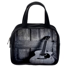 Acoustic Guitar Classic Handbag (one Side) by artworkshop