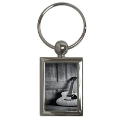 Acoustic Guitar Key Chain (rectangle)