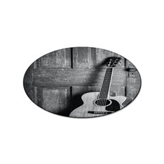 Acoustic Guitar Sticker Oval (100 Pack) by artworkshop