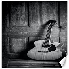 Acoustic Guitar Canvas 20  X 20  by artworkshop