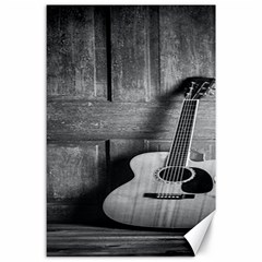 Acoustic Guitar Canvas 24  X 36 