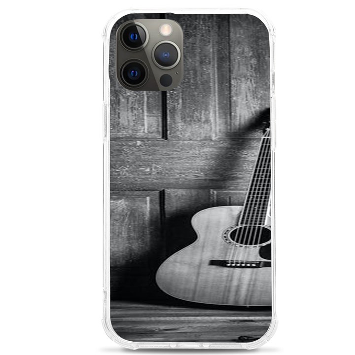 Acoustic Guitar iPhone 12 Pro max TPU UV Print Case